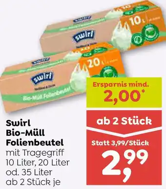 ADEG Swirl Bio Müll Folienbeutel Angebot