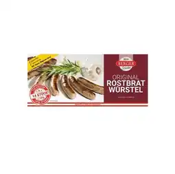 Billa Original-, Puten od. Käserostbratwürstel BILLA Angebot