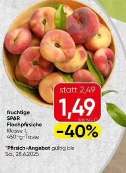 Spar fruchtige SPAR Flachpfirsiche Angebot
