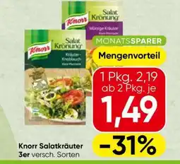 Spar Knorr Salatkräuter 3er Angebot