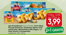Spar IGLO FISCHSTÄBCHEN Angebot