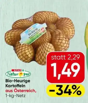 Spar Bio-Heurige Kartoffeln Angebot