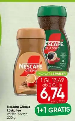 Spar NESCAFÉ CLASSIC LÖSKAFFEE Angebot
