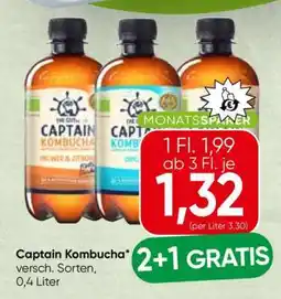 Spar Captain Kombucha Angebot