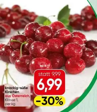 Spar Knackig-süße Kirschen Angebot
