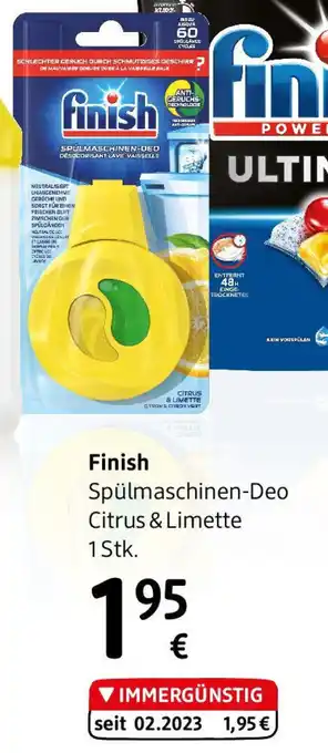 dm Finish Spülmaschinen-Deo Citrus & Limette Angebot