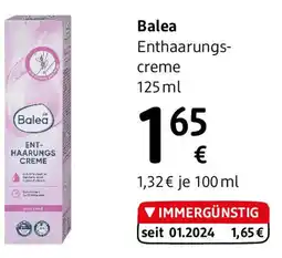 dm Balea Enthaarungscreme Angebot