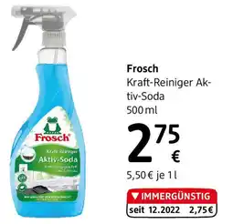 dm Frosch Kraft-Reiniger Aktiv Soda Angebot