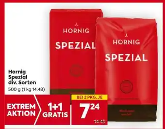 Billa Hornig Spezial div. Sorten Angebot