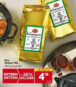 Billa Ece Ceylon Tee Angebot