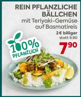 Billa REIN PFLANZLICHE BÄLLCHEN Angebot