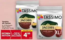 Billa Tassimo div. Sorten Angebot