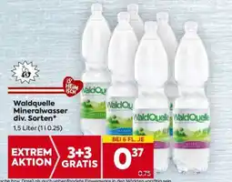 Billa Waldquelle Mineralwasser div. Sorten Angebot