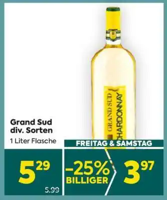 Billa Grand Sud div. Sorten Angebot