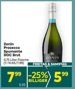 Billa Zonin Prosecco Spumante DOC Brut Angebot