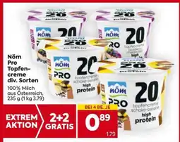 Billa Nöm Pro Topfencreme div. Sorten Angebot