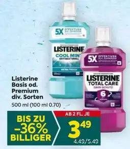 Billa Listerine Basis od. Premium div. Sorten Angebot