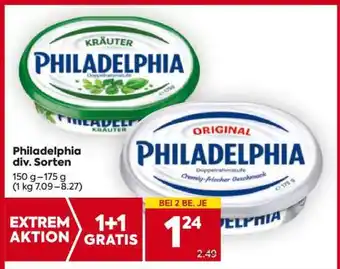 Billa Philadelphia div. Sorten Angebot