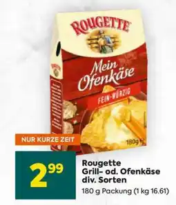 Billa Rougette Grill- od. Ofenkäse div. Sorten Angebot
