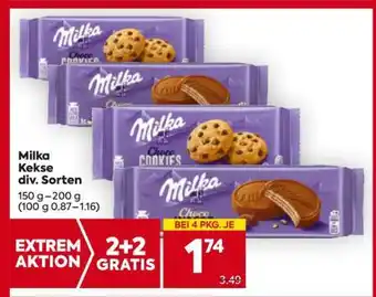 Billa Milka Kekse div. Sorten Angebot