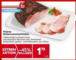 Billa Friess Zirbenrauchschinken Angebot