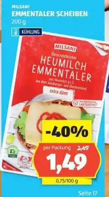 Hofer MILSANI EMMENTALER SCHEIBEN Angebot