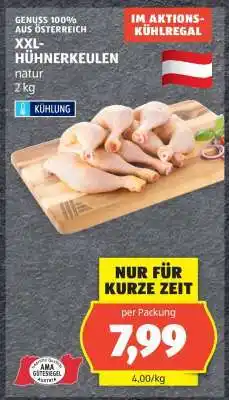 Hofer XXL-HÜHNERKEULEN natur 2 kg Angebot