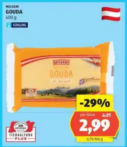 Hofer MILSANI GOUDA 400 g Angebot