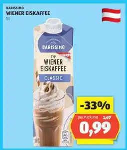 Hofer BARISSIMO WIENER EISKAFFEE Angebot