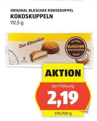 Hofer ORIGINAL BLASCHKE KOKOSKUPPEL Angebot