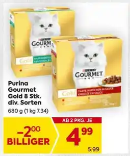 Billa Purina Gourmet Gold 8 Stk. div. Sorten Angebot