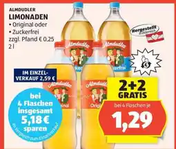 Hofer ALMDUDLER LIMONADEN Angebot