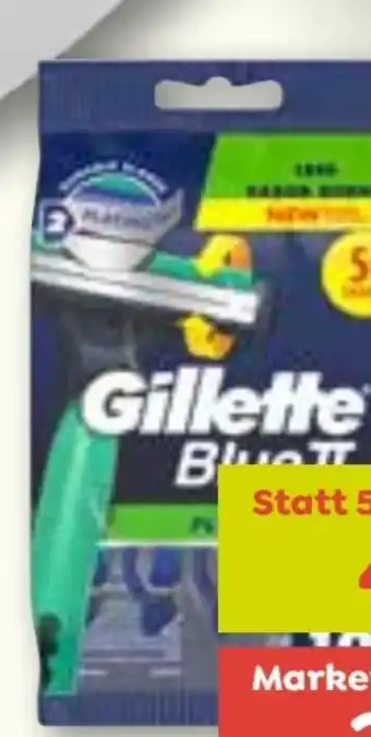 ADEG Gillette Einwegrasierer Blue II Plus Slalom Angebot