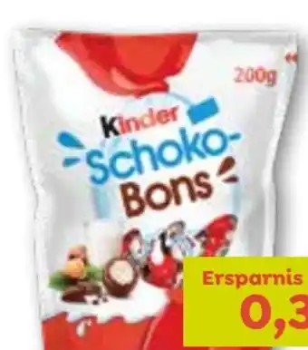 ADEG Ferrero Kinder Schokobons Angebot