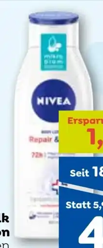 ADEG Nivea Body Milk Angebot