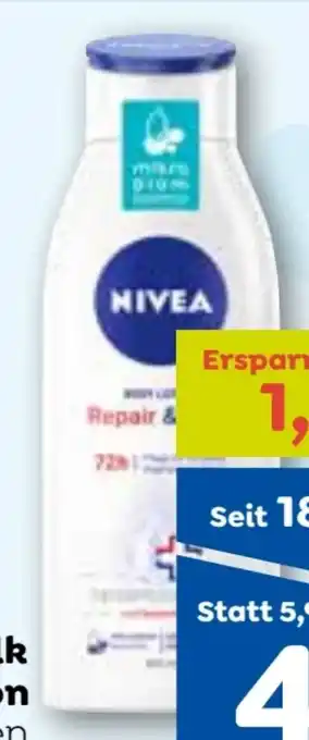 ADEG Nivea Body Milk Angebot