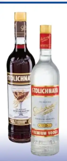 Metro Stolichnaya Vodka Angebot