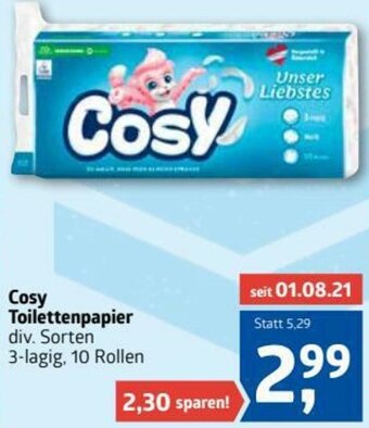 ADEG Cosy Toilettenpapier Angebot