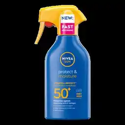 dm Nivea Sun Schutz & Pflege Sonnenspray LSF50+ Angebot