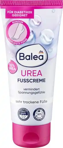 dm Balea Urea Fußcreme Angebot