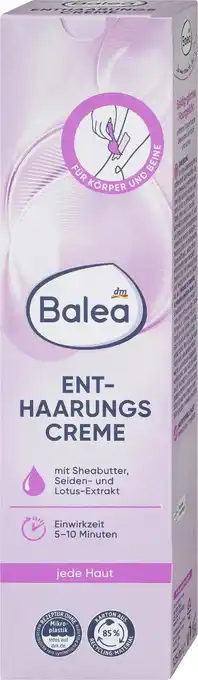 dm Balea Enthaarungscreme Angebot