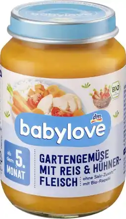 dm Babylove Babygläschen Angebot