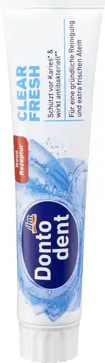 dm Dontodent Zahnpasta Clear Fresh Angebot