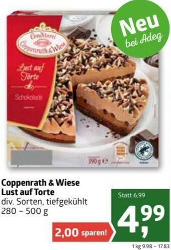 ADEG Coppenrath & Wiese Lust Auf Torte 280-500g Angebot