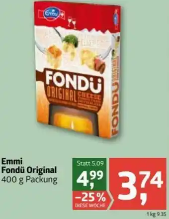 ADEG Emmi Fondü Original 400g Angebot