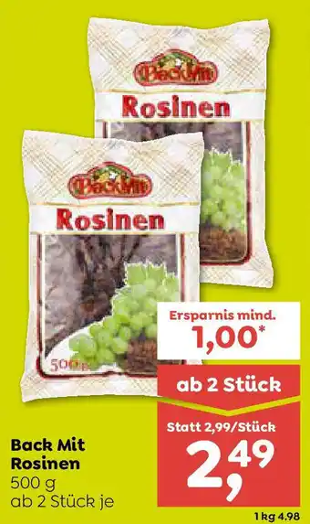 ADEG Back Mit Rosinen Angebot