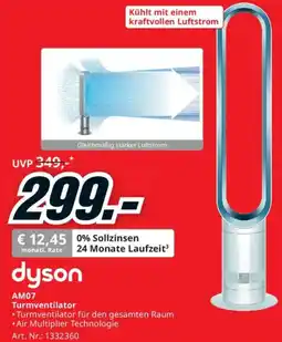 Media Markt AM07 Turmventilator Angebot