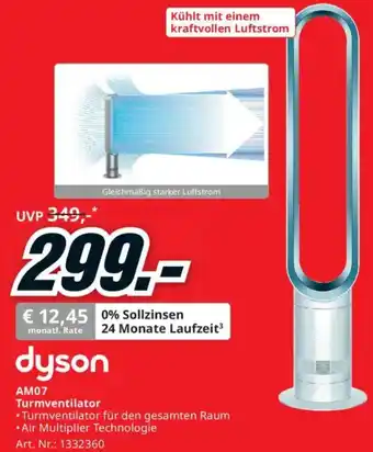 Media Markt AM07 Turmventilator Angebot