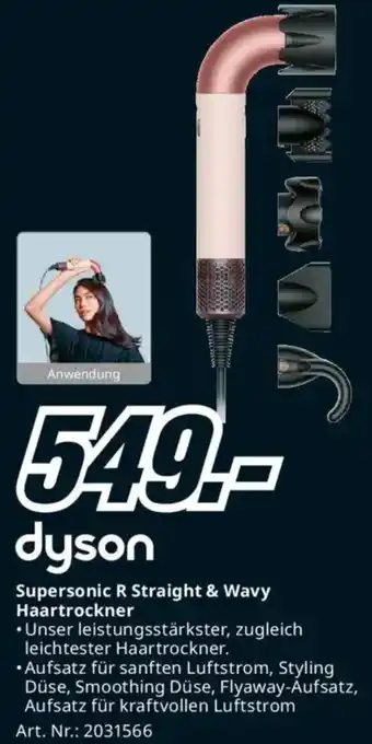 Media Markt Supersonic R Straight & Wavy Haartrockner Angebot