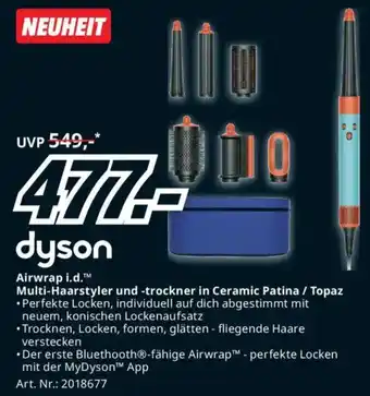 Media Markt Airwrap i.d. Multi-Haarstyler und trockner in Ceramic Patina Topaz Angebot